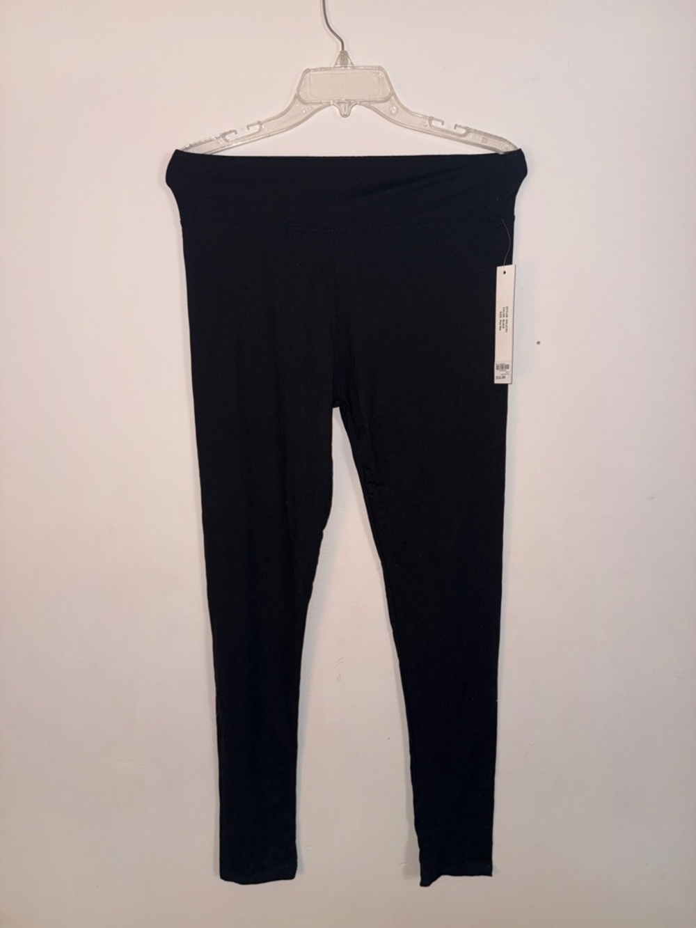 Black High-Waist Stretch Leggings